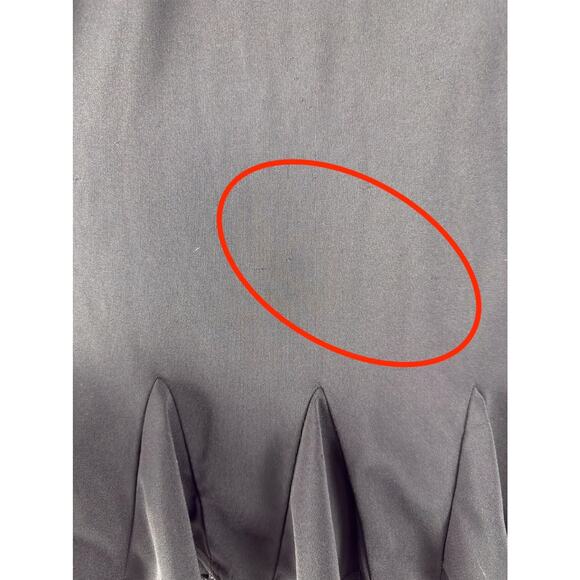 Avenue Plus Size 22/24 Minimalist Midi Stretch Skirt Black Pull On Casual - Picture 2 of 7